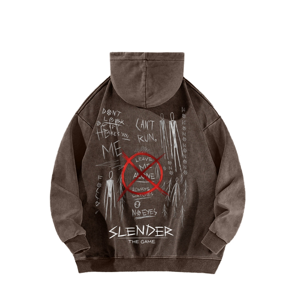 Marble Hornets Unisex Washed Hoodie 2601013159