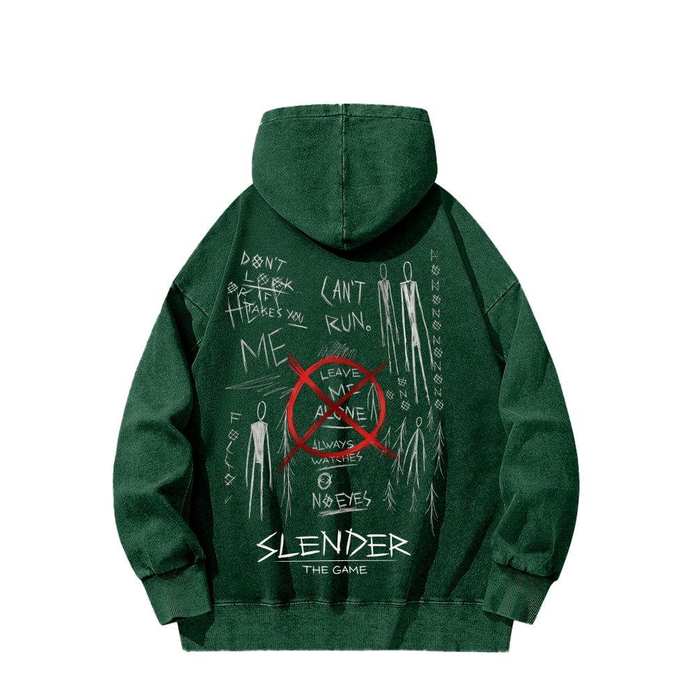 Marble Hornets Unisex Washed Hoodie 2601013159