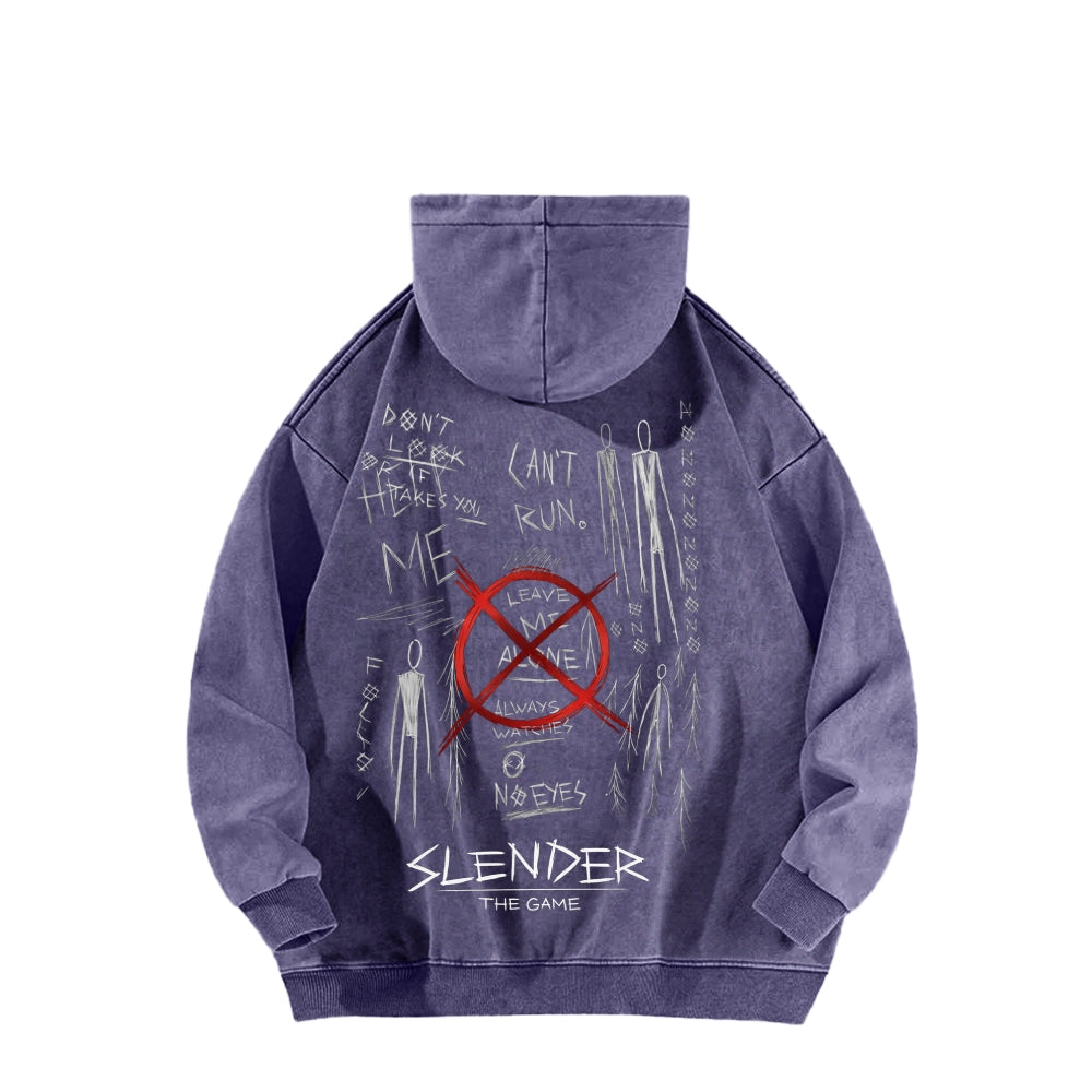 Marble Hornets Unisex Washed Hoodie 2601013159