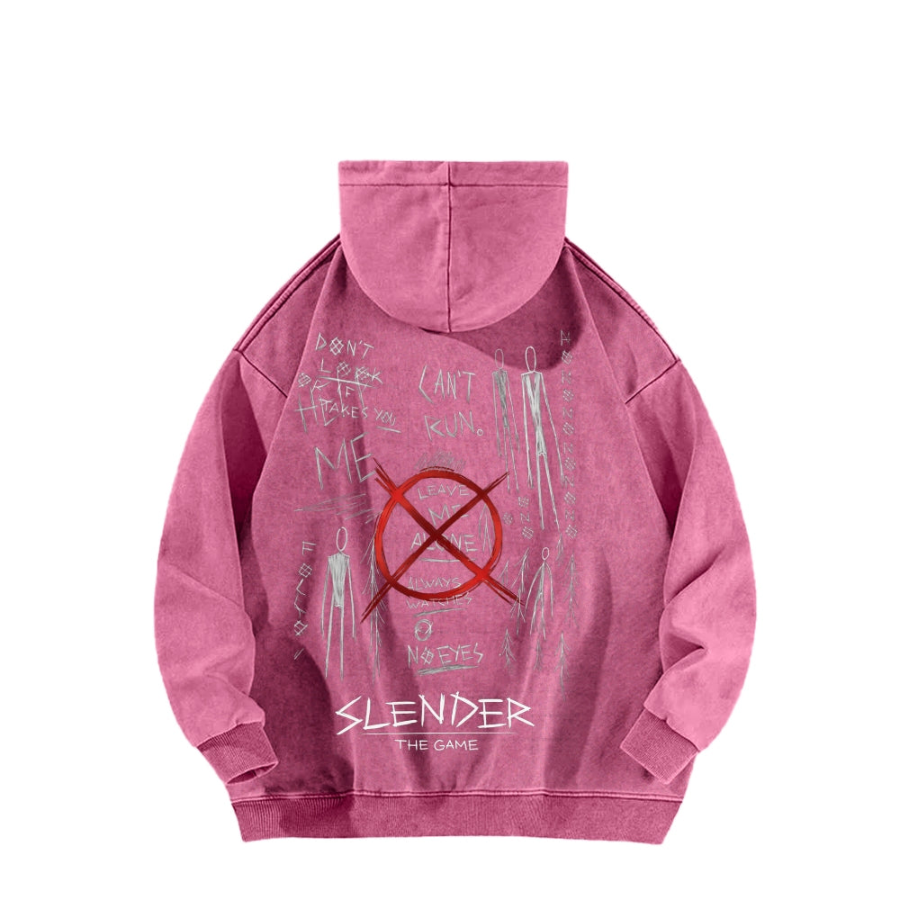 Marble Hornets Unisex Washed Hoodie 2601013159