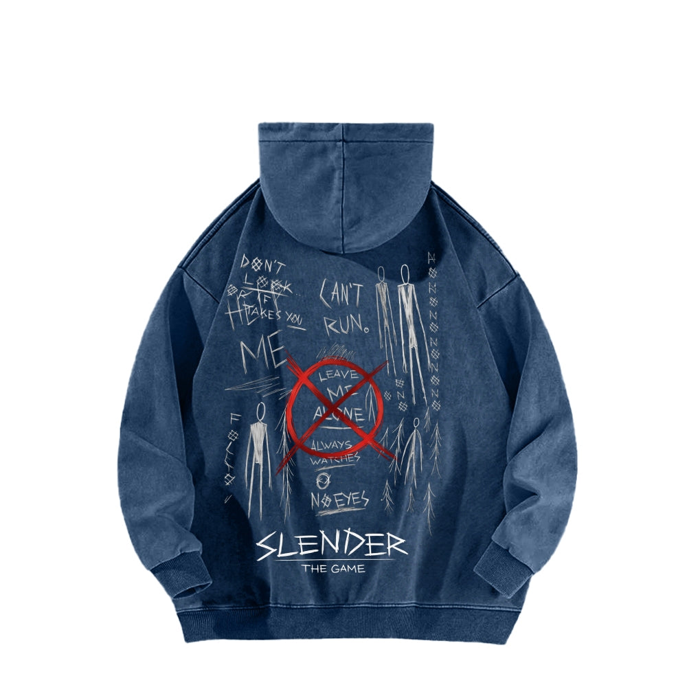 Marble Hornets Unisex Washed Hoodie 2601013159