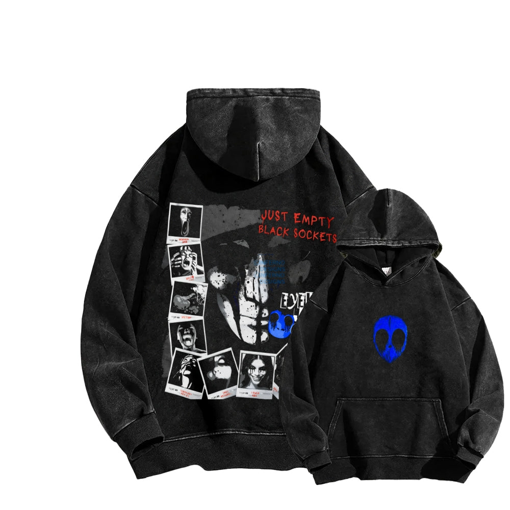 Eyeless jack  Unisex Washed Hoodie 2601013160