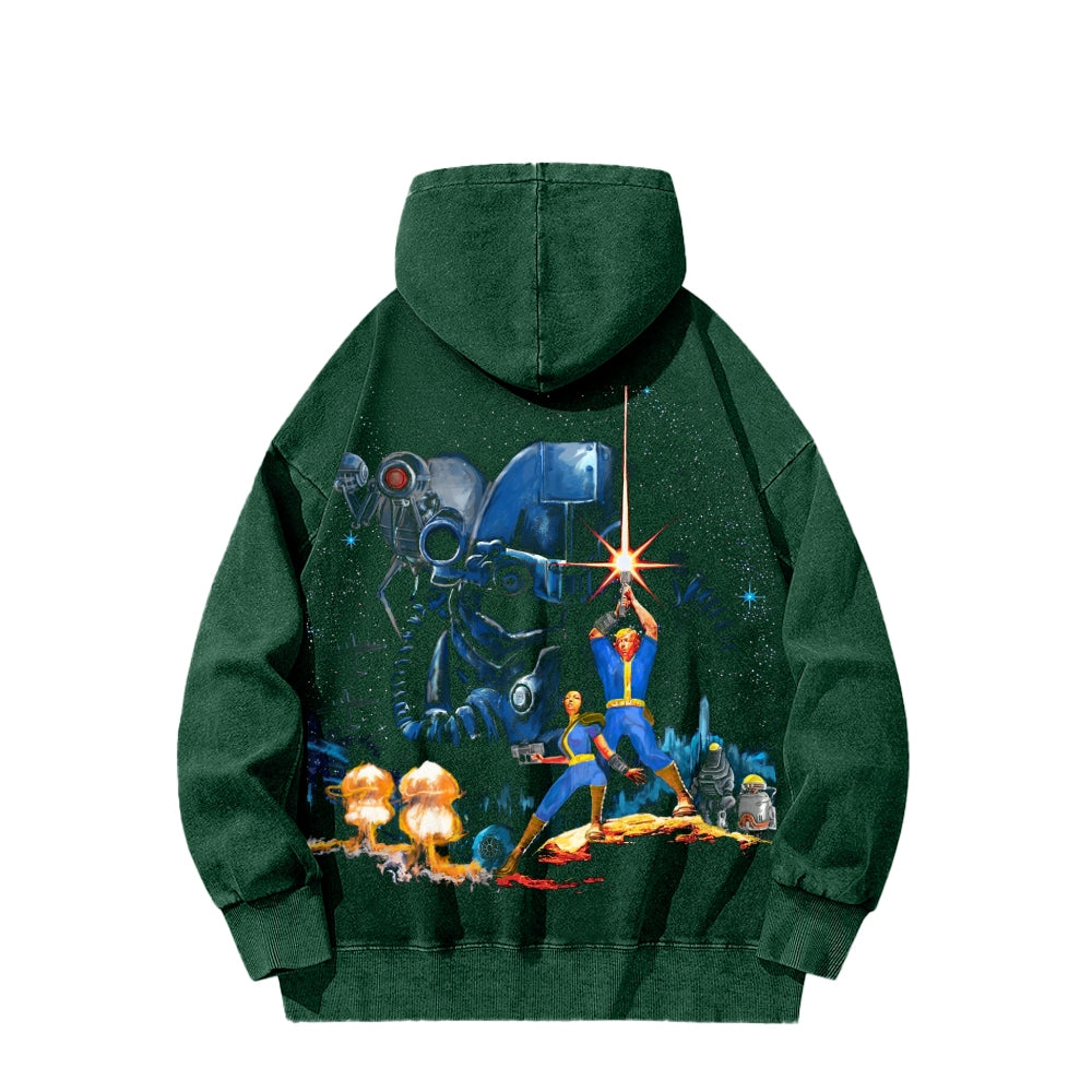 Fallout Unisex Washed Hoodie 2601013786