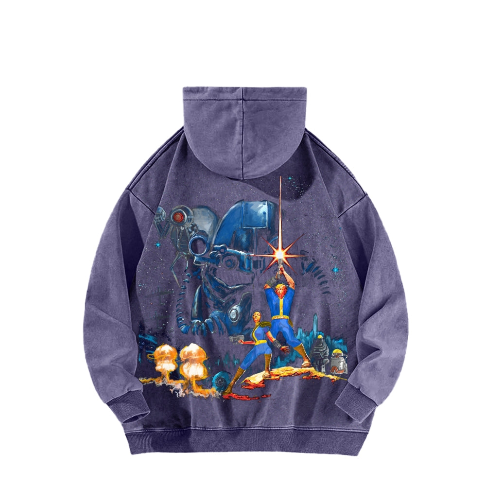 Fallout Unisex Washed Hoodie 2601013786