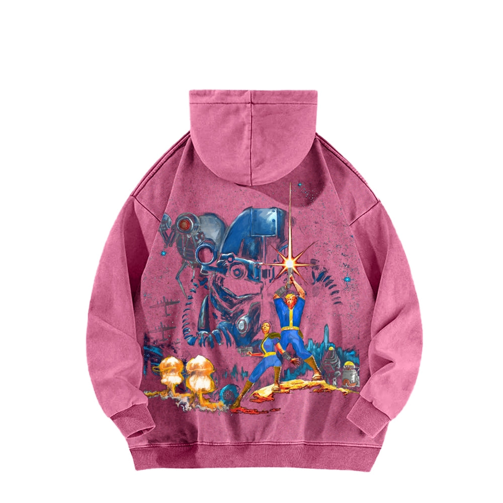 Fallout Unisex Washed Hoodie 2601013786