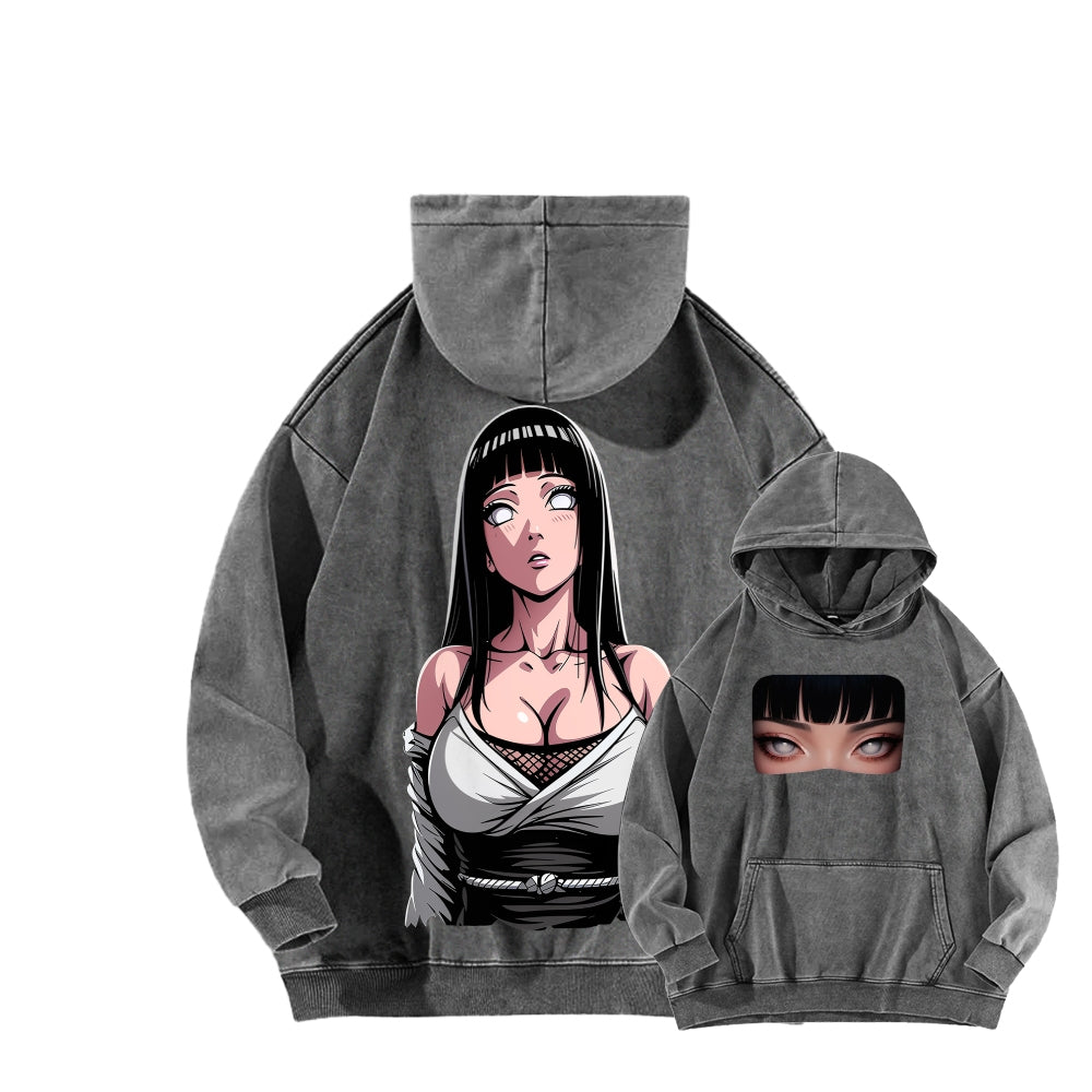 Naruto Unisex Washed Hoodie 2601014231