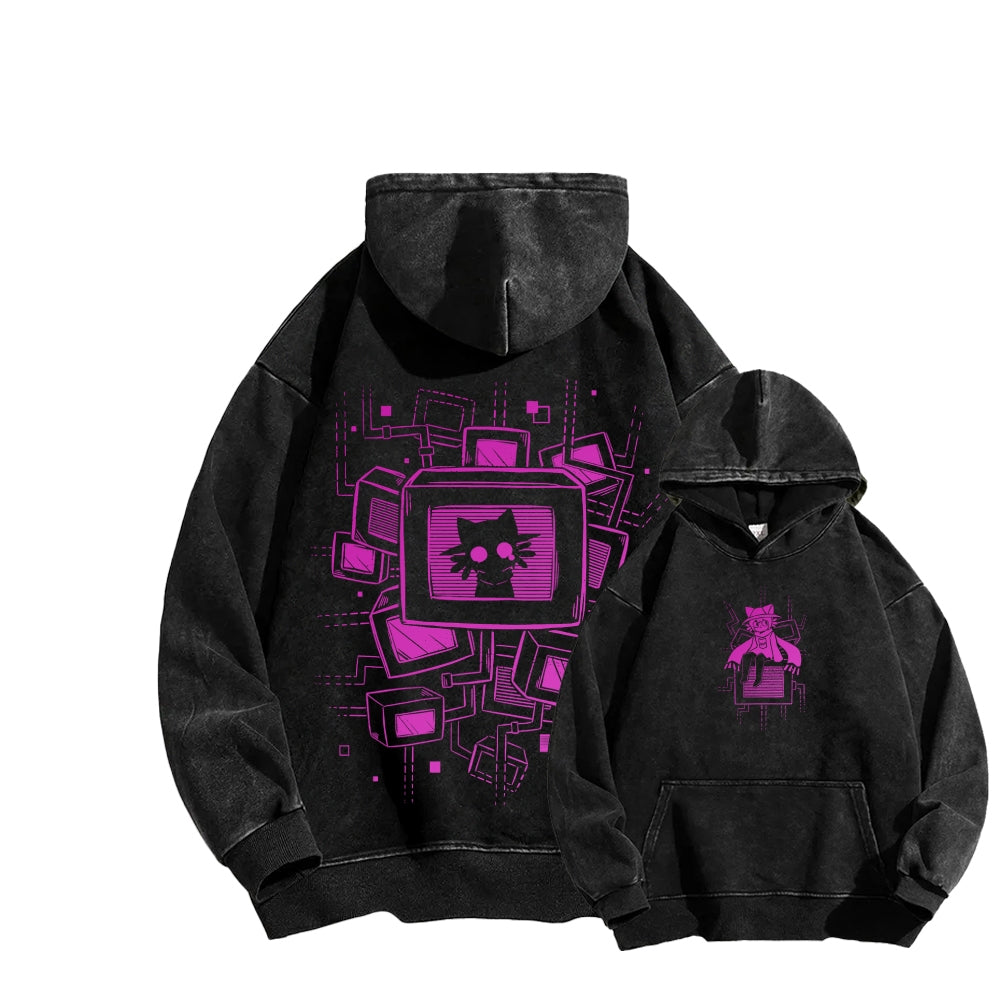 OneShot Unisex Washed Hoodie 2601014291