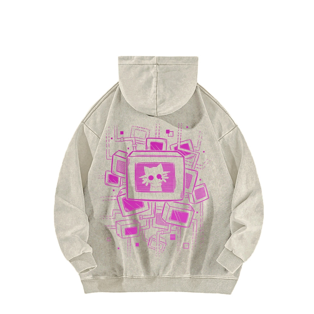 OneShot Unisex Washed Hoodie 2601014291