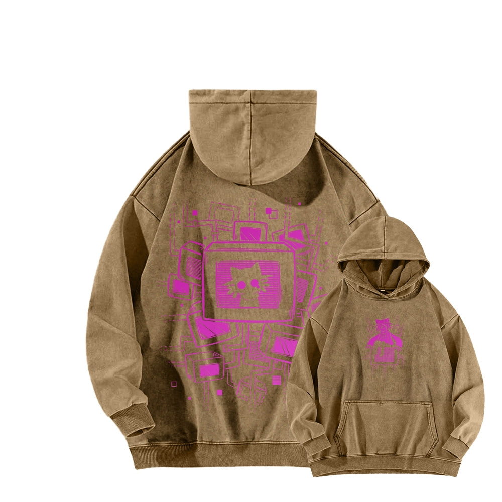 OneShot Unisex Washed Hoodie 2601014291