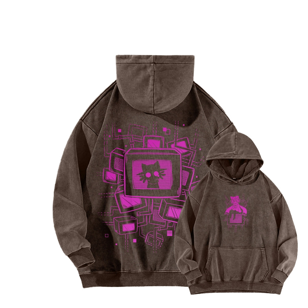 OneShot Unisex Washed Hoodie 2601014291