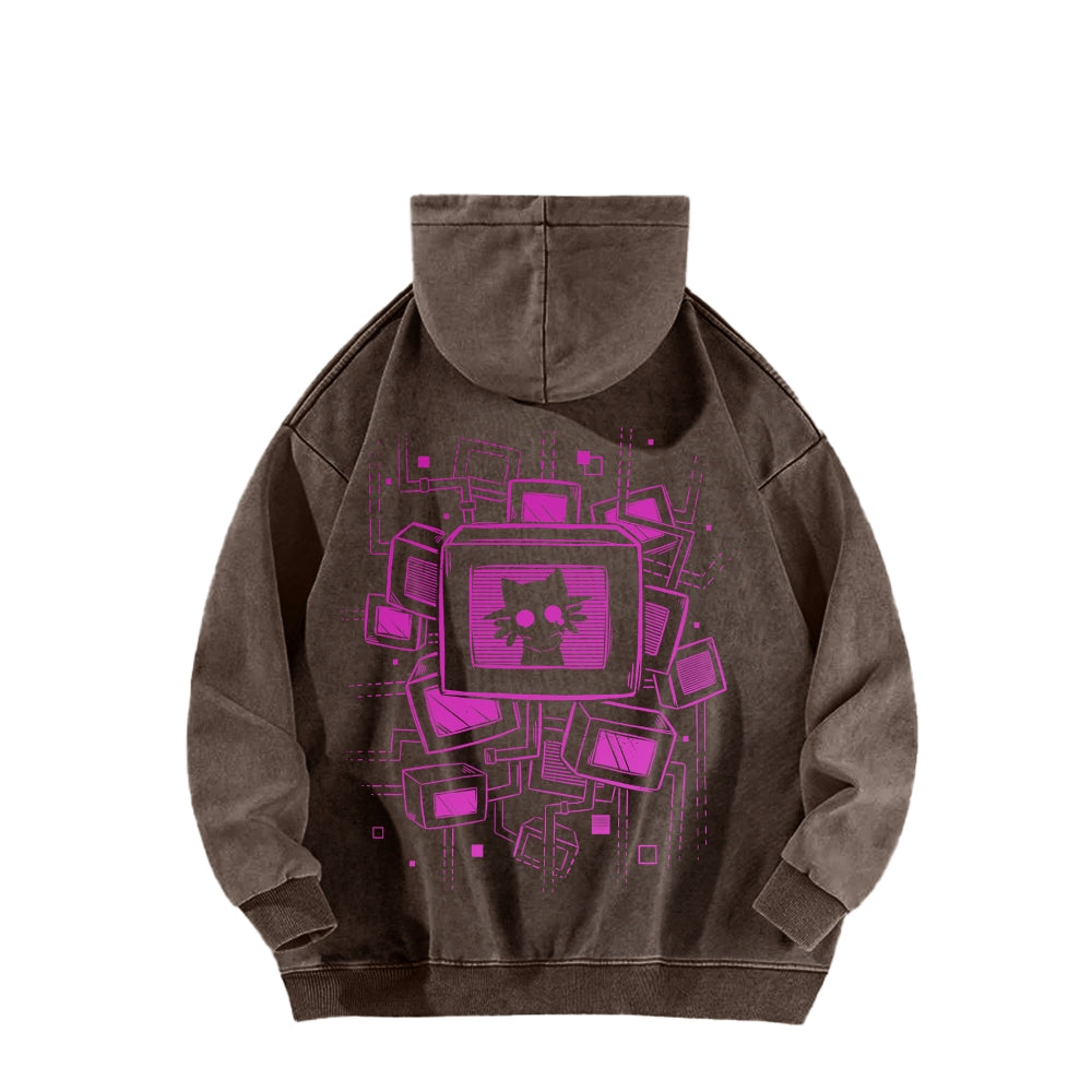 OneShot Unisex Washed Hoodie 2601014291