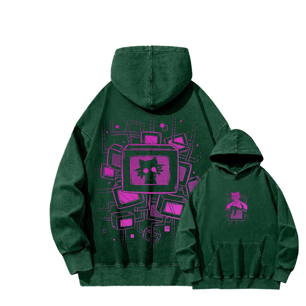 OneShot Unisex Washed Hoodie 2601014291