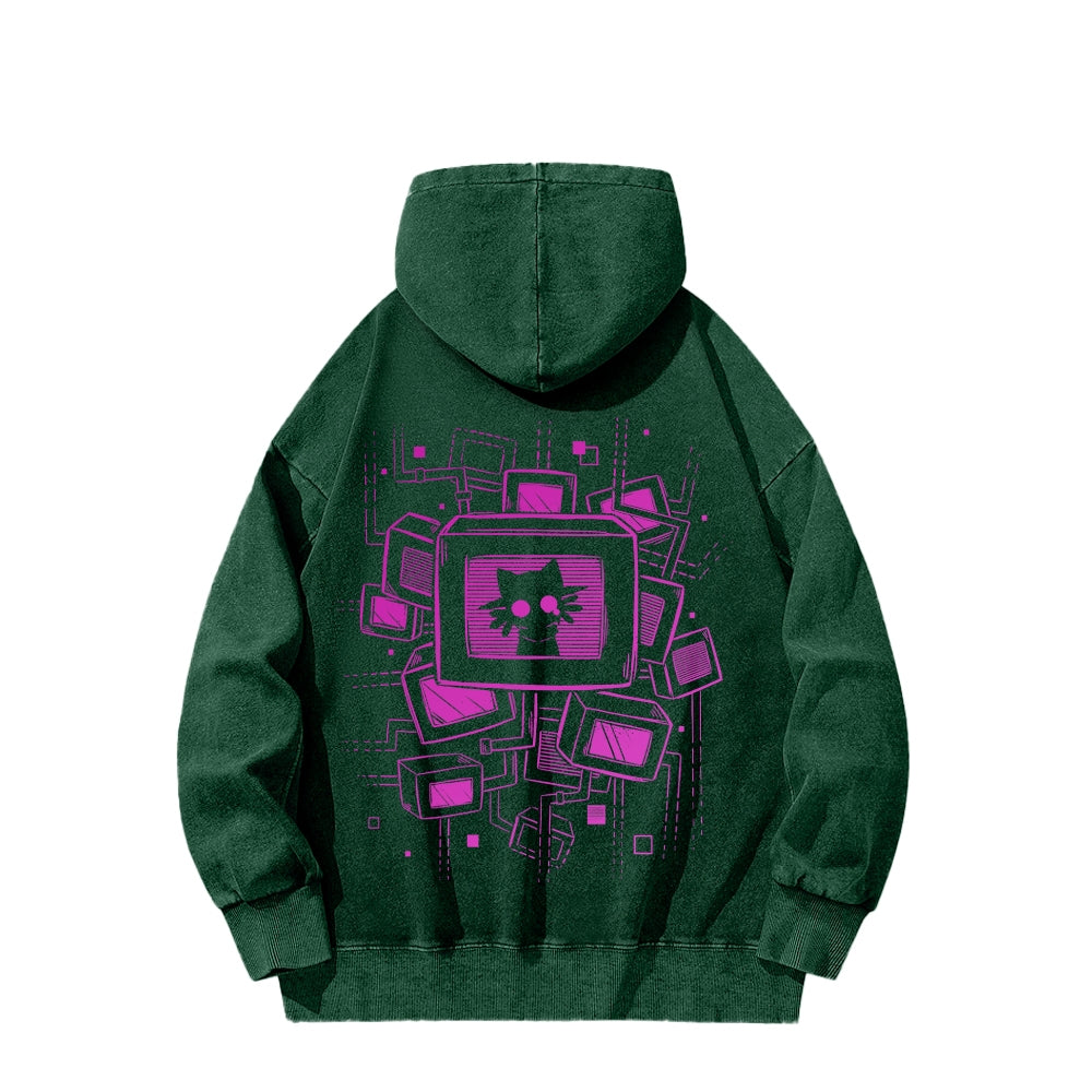 OneShot Unisex Washed Hoodie 2601014291