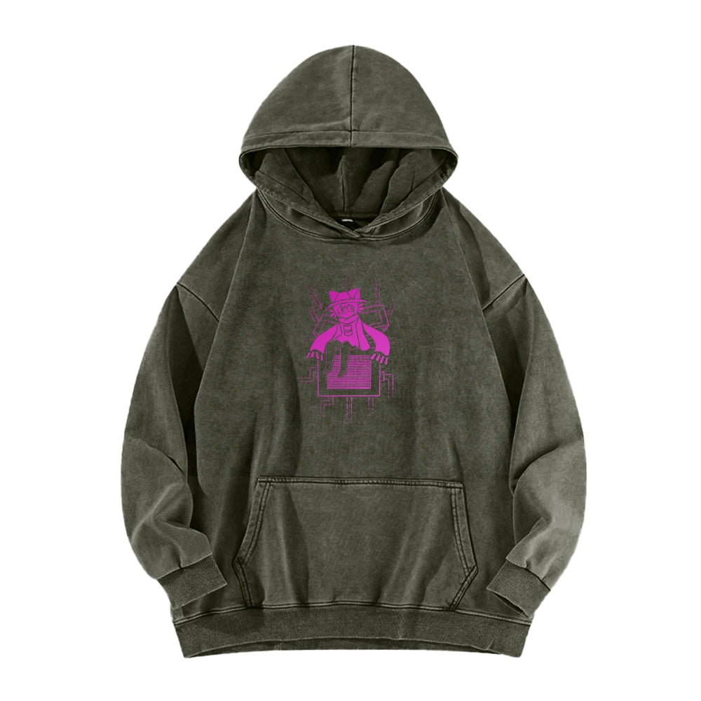 OneShot Unisex Washed Hoodie 2601014291