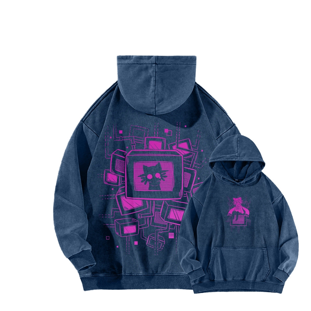 OneShot Unisex Washed Hoodie 2601014291
