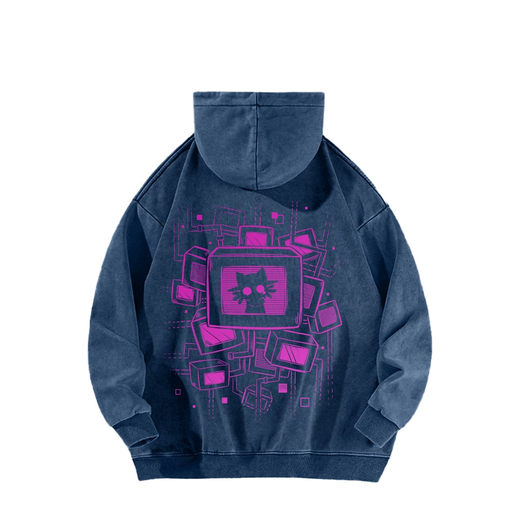 OneShot Unisex Washed Hoodie 2601014291