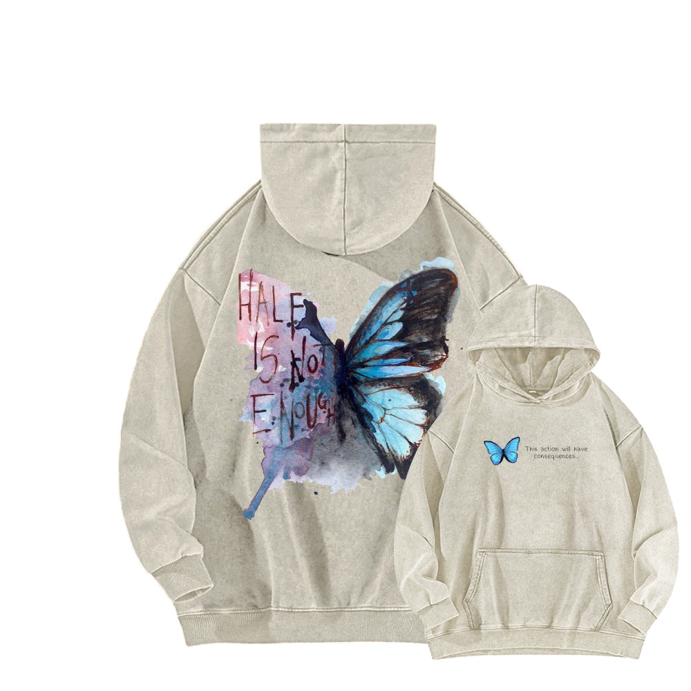 Life Is Strange Unisex Washed Hoodie 2601014372