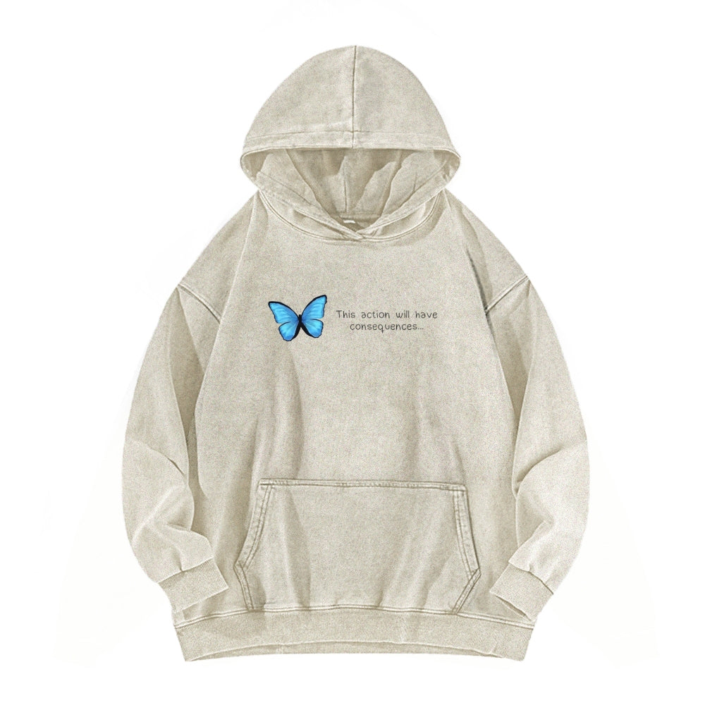 Life Is Strange Unisex Washed Hoodie 2601014372