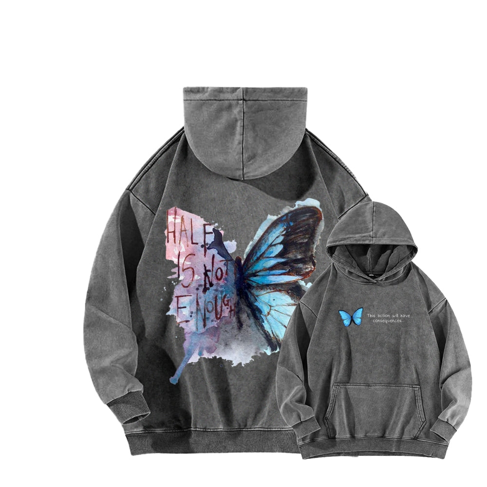 Life Is Strange Unisex Washed Hoodie 2601014372