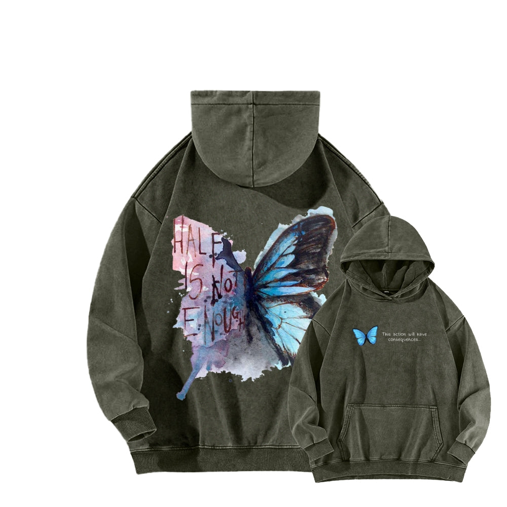 Life Is Strange Unisex Washed Hoodie 2601014372