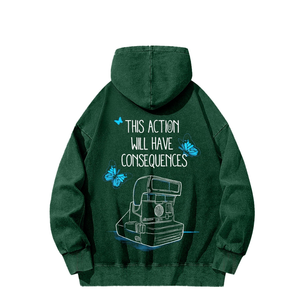 Life Is Strange Unisex Washed Hoodie 2601014422