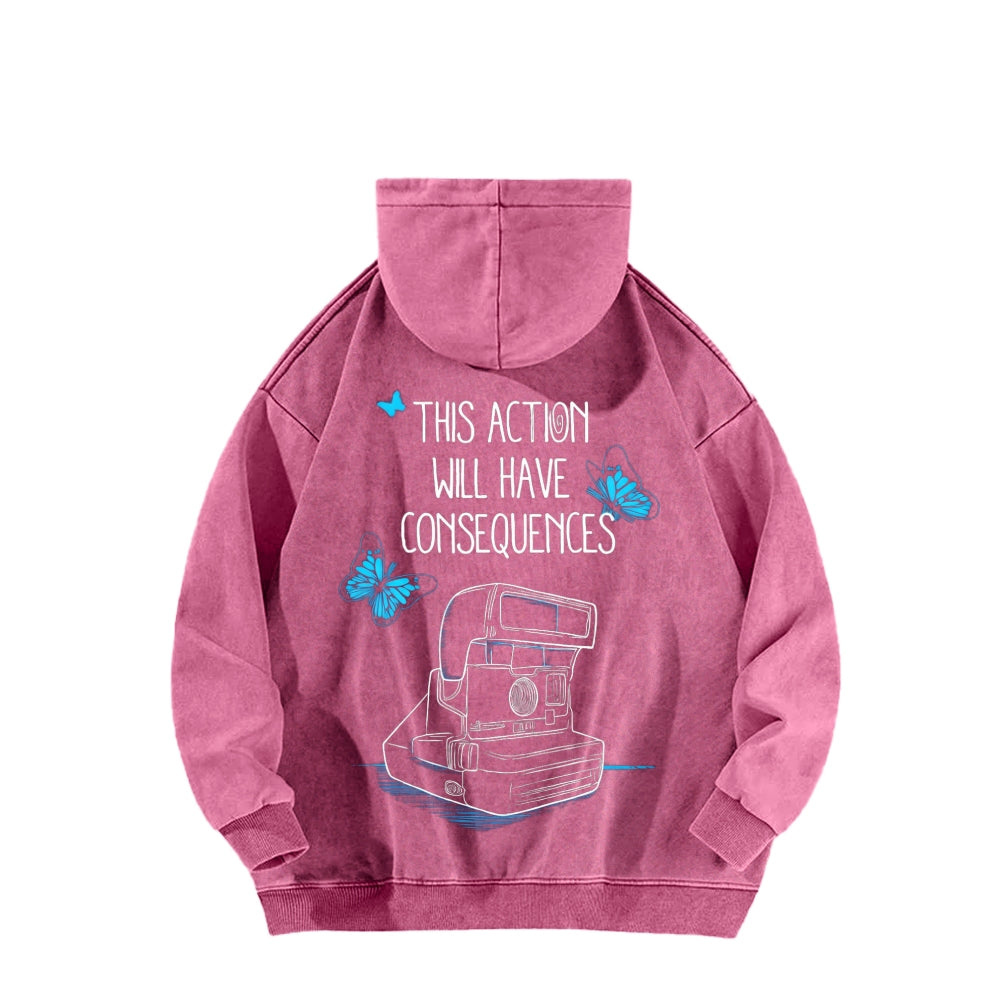 Life Is Strange Unisex Washed Hoodie 2601014422