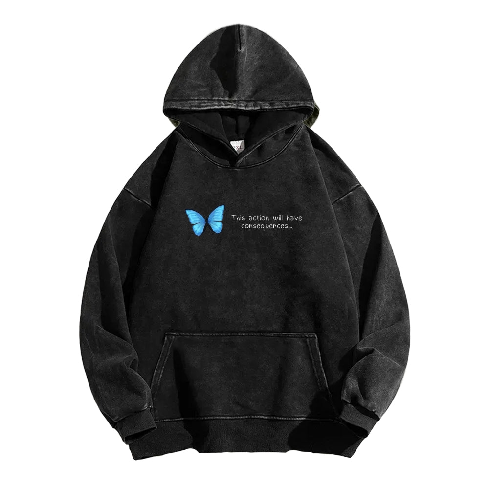Life Is Strange Unisex Washed Hoodie 2601014436