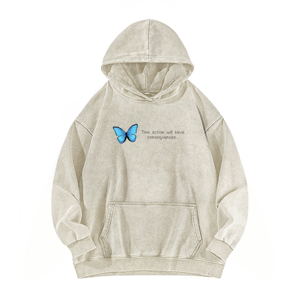 Life Is Strange Unisex Washed Hoodie 2601014436