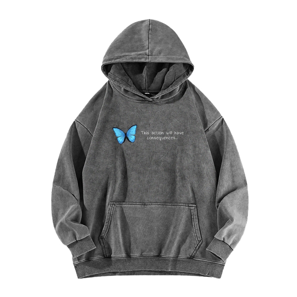 Life Is Strange Unisex Washed Hoodie 2601014436