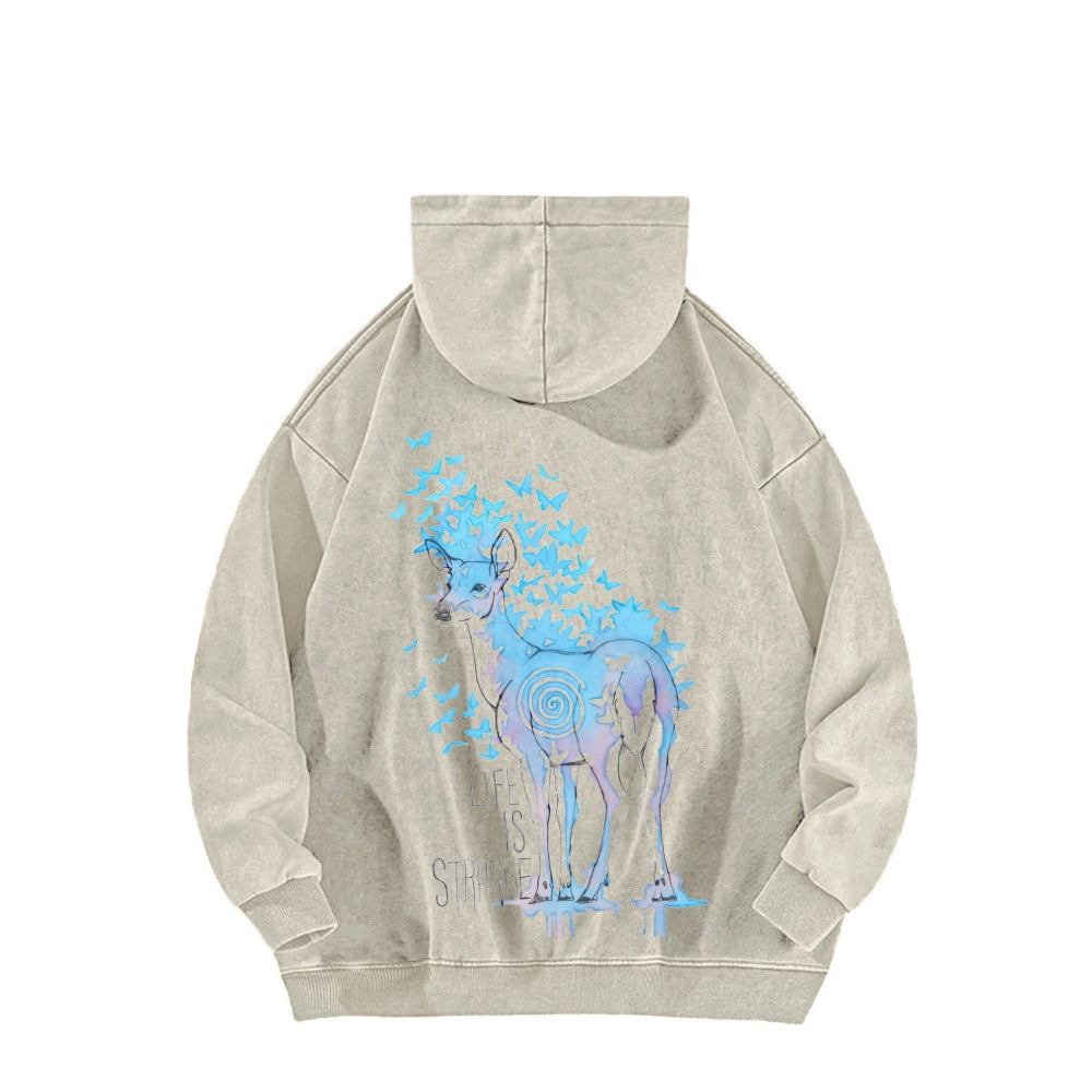 Life Is Strange Unisex Washed Hoodie 2601014436