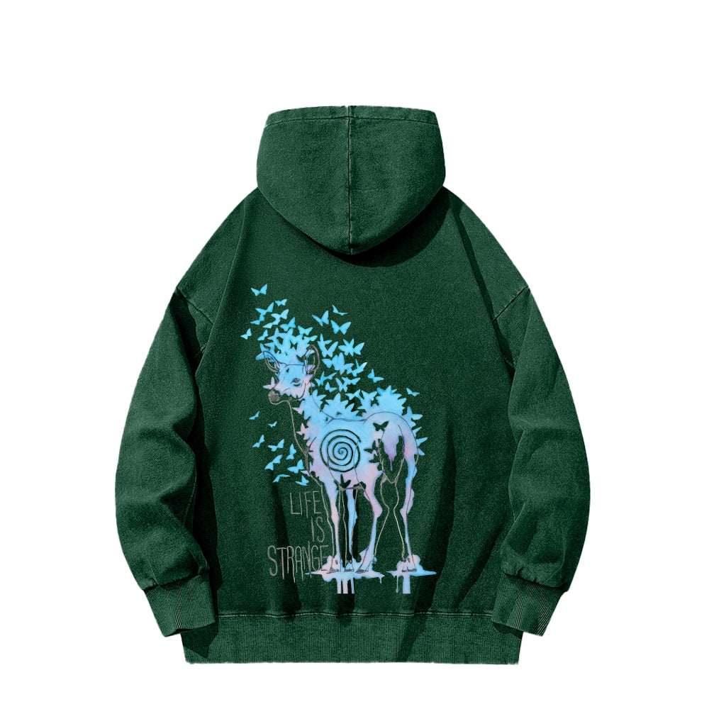 Life Is Strange Unisex Washed Hoodie 2601014436