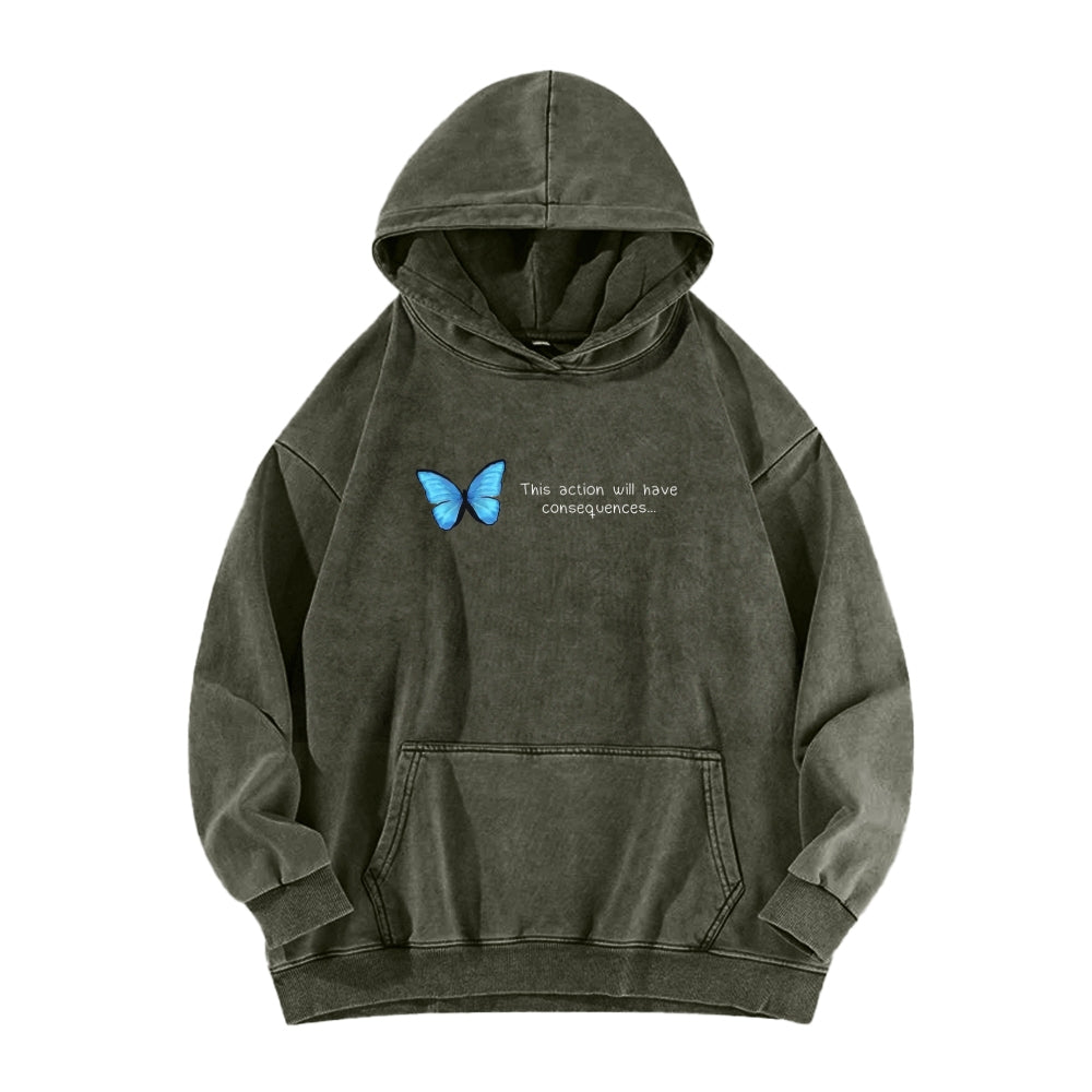 Life Is Strange Unisex Washed Hoodie 2601014436