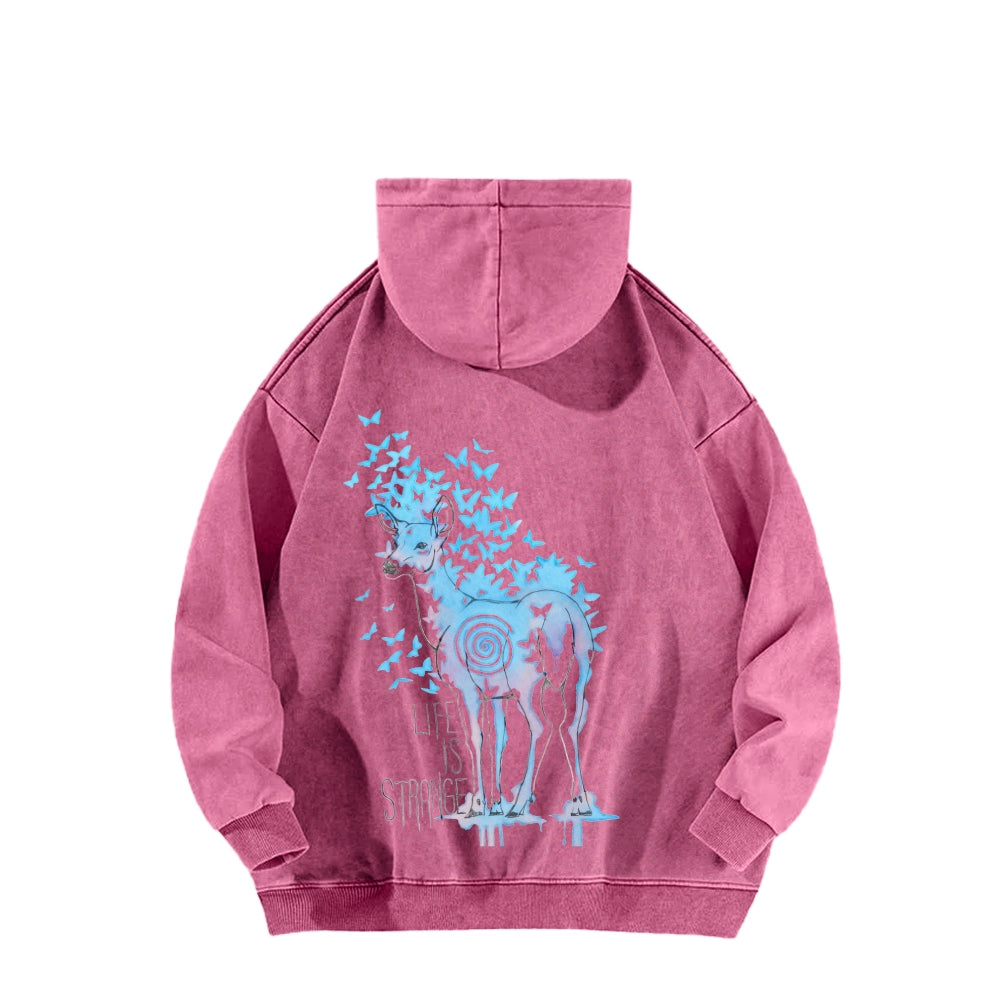 Life Is Strange Unisex Washed Hoodie 2601014436