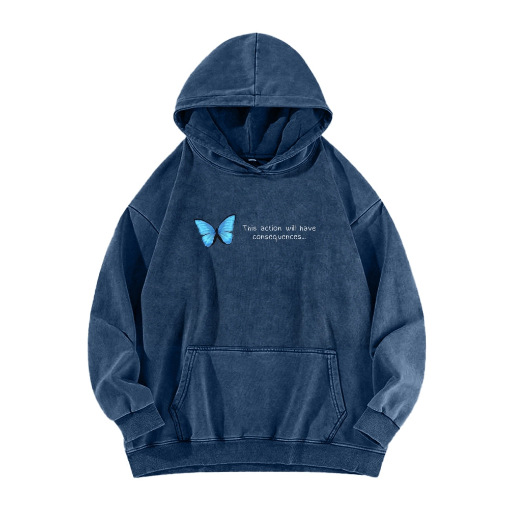 Life Is Strange Unisex Washed Hoodie 2601014436