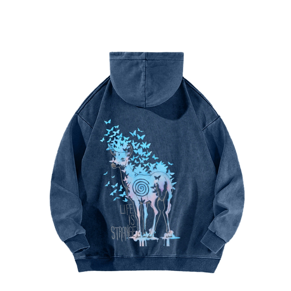 Life Is Strange Unisex Washed Hoodie 2601014436