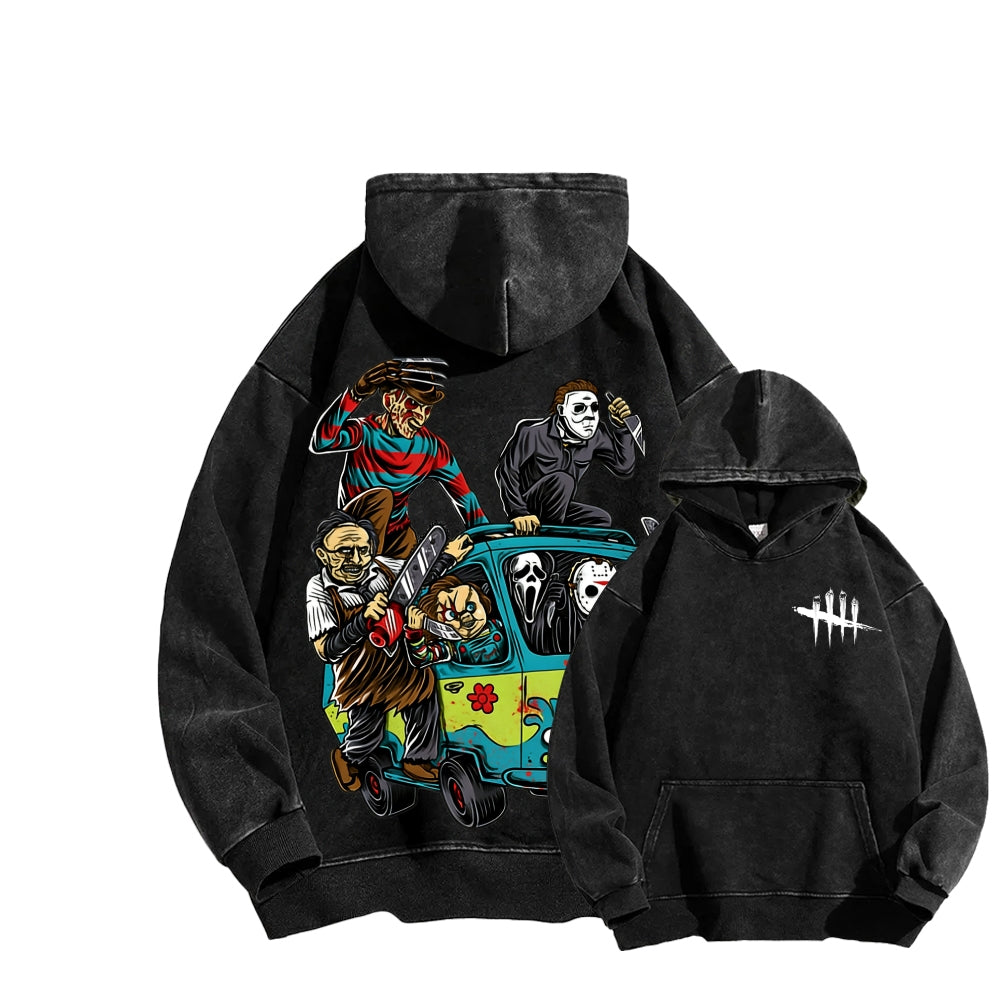 Dead by Daylight Unisex Washed Hoodie 2601015034