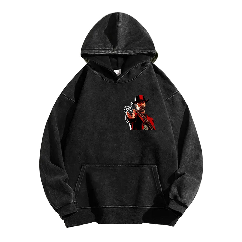 Red Dead Redemption Unisex Washed Hoodie 2601015106