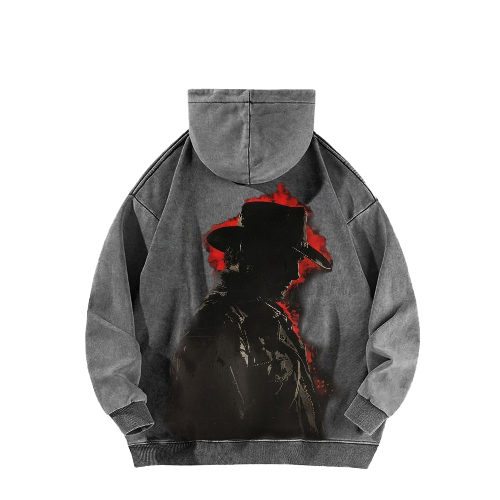 Red Dead Redemption Unisex Washed Hoodie 2601015106