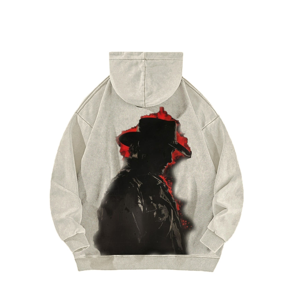 Red Dead Redemption Unisex Washed Hoodie 2601015106