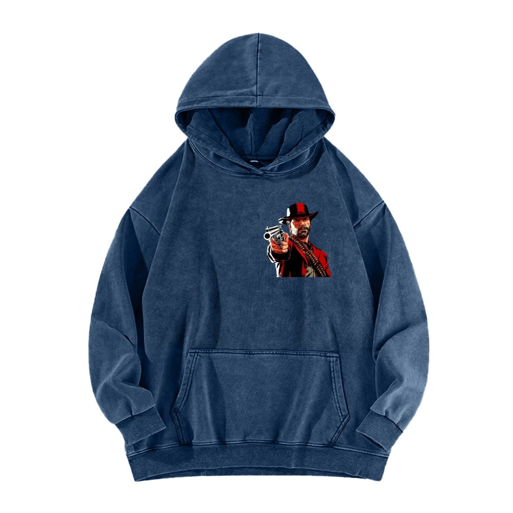 Red Dead Redemption Unisex Washed Hoodie 2601015106