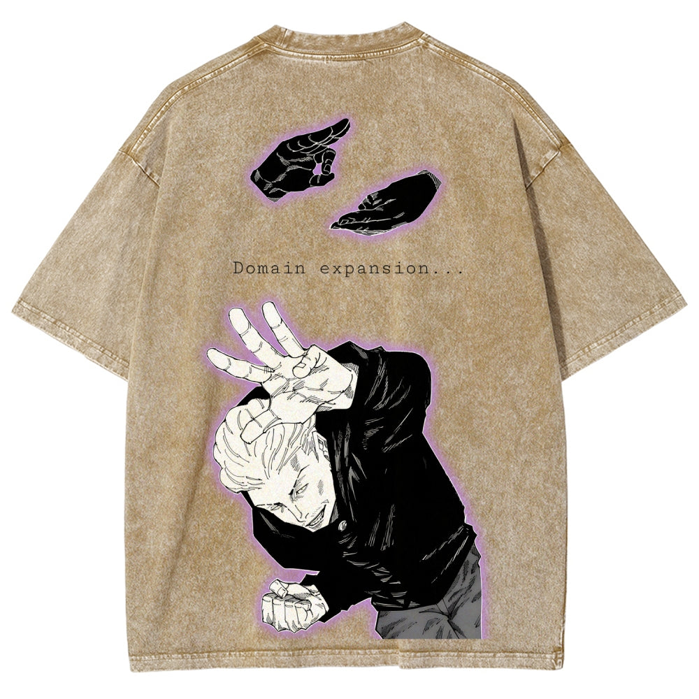 Jujutsu Kaisen Unisex Fit Washed T-Shirt 2601015412