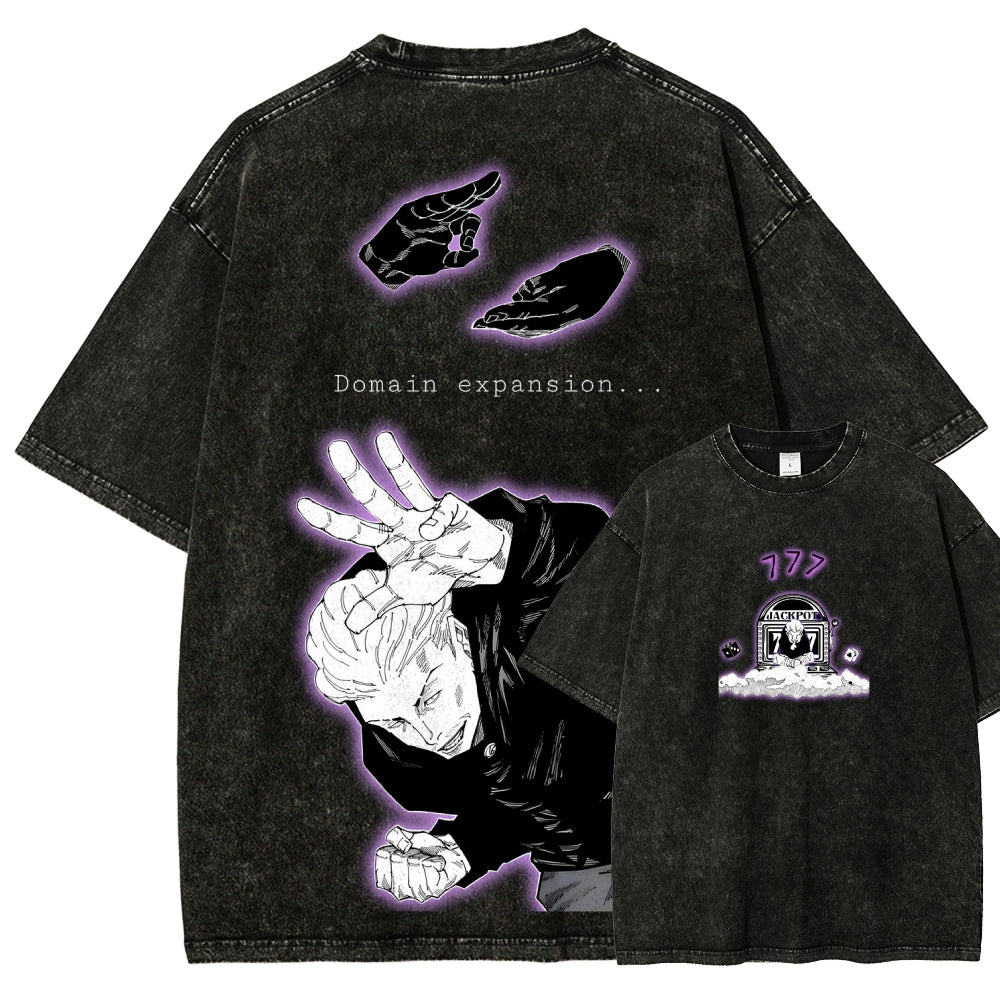Jujutsu Kaisen Unisex Fit Washed T-Shirt 2601015412