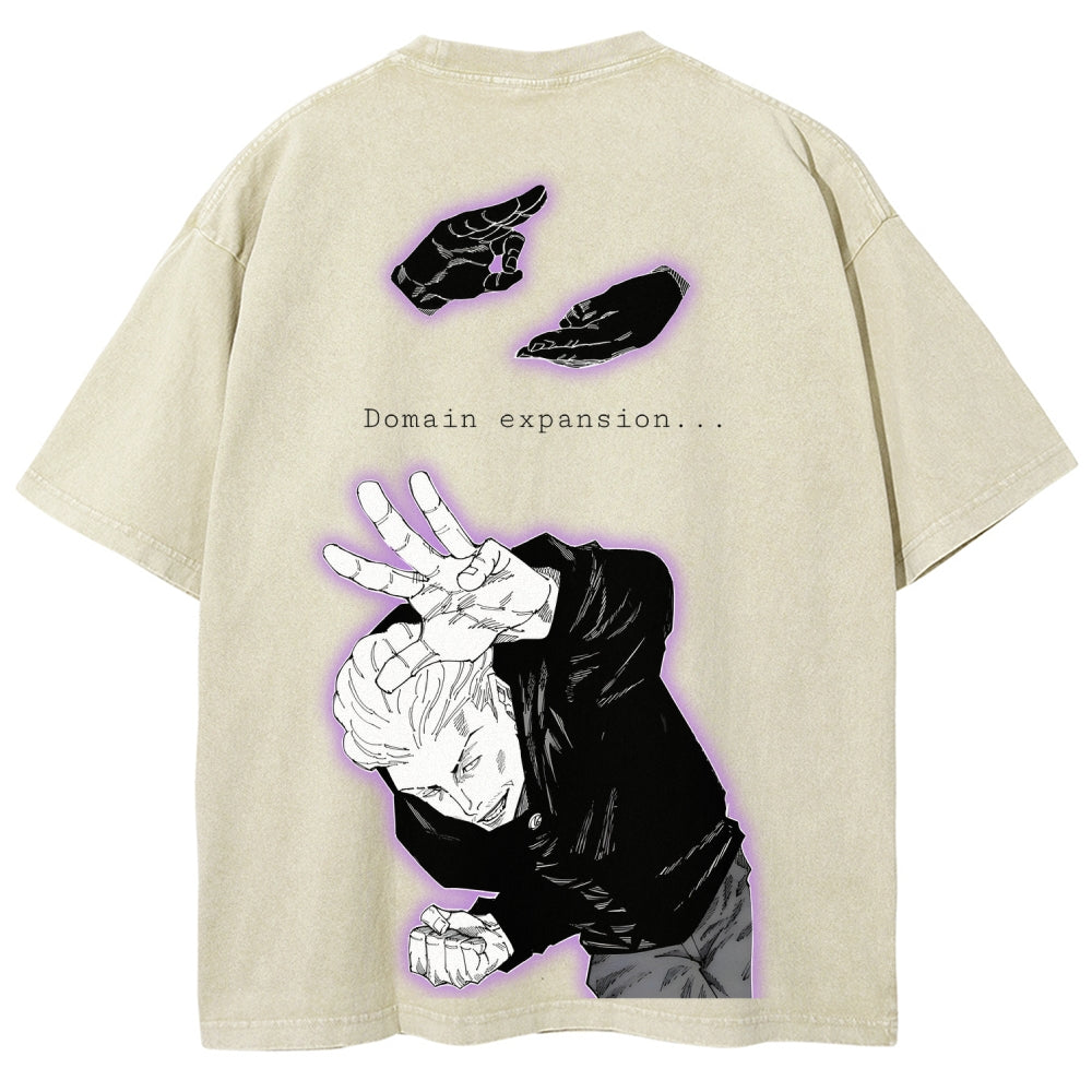 Jujutsu Kaisen Unisex Fit Washed T-Shirt 2601015412