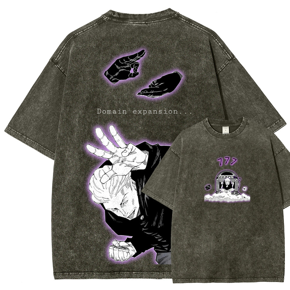 Jujutsu Kaisen Unisex Fit Washed T-Shirt 2601015412