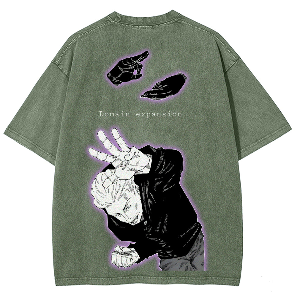 Jujutsu Kaisen Unisex Fit Washed T-Shirt 2601015412