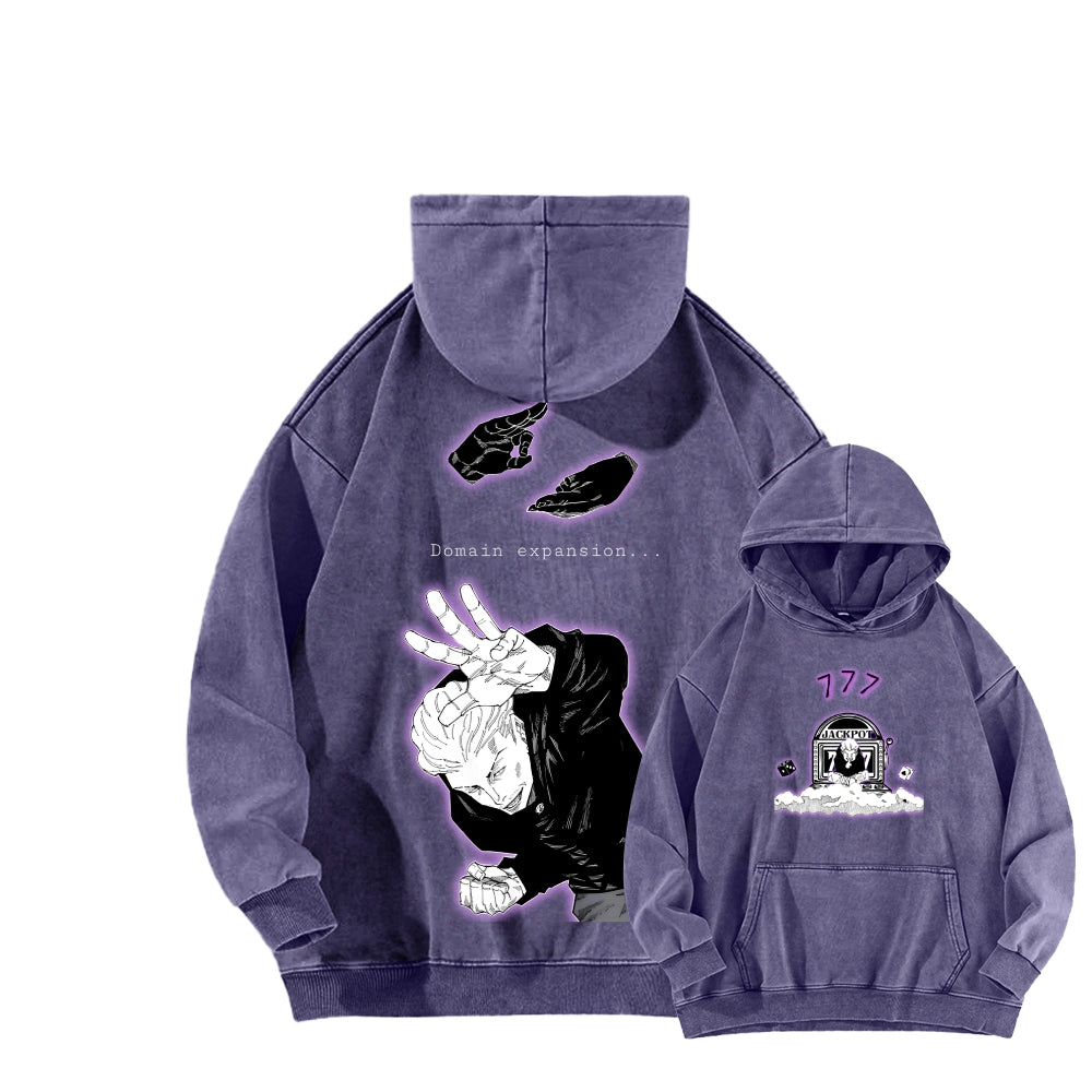 Jujutsu Kaisen Unisex Washed Hoodie 2601015459