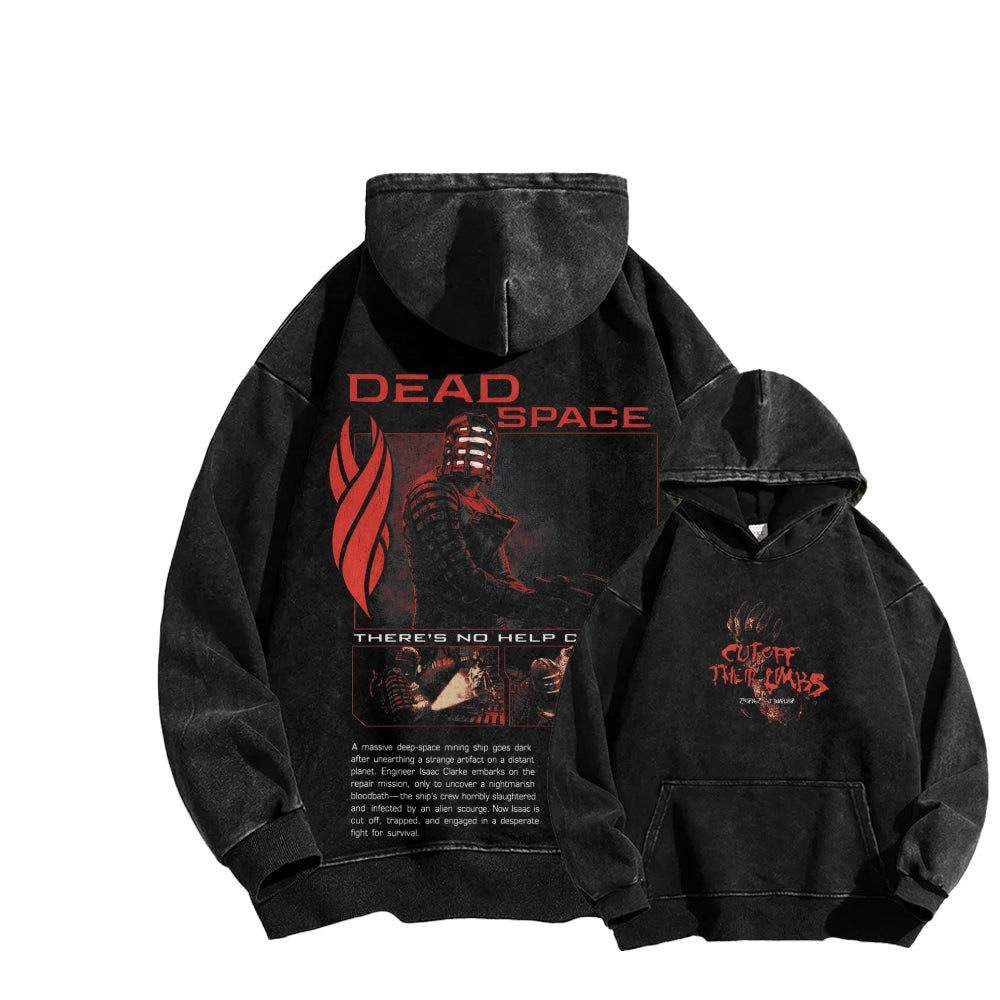Dead Space Unisex Washed Hoodie 2601015659
