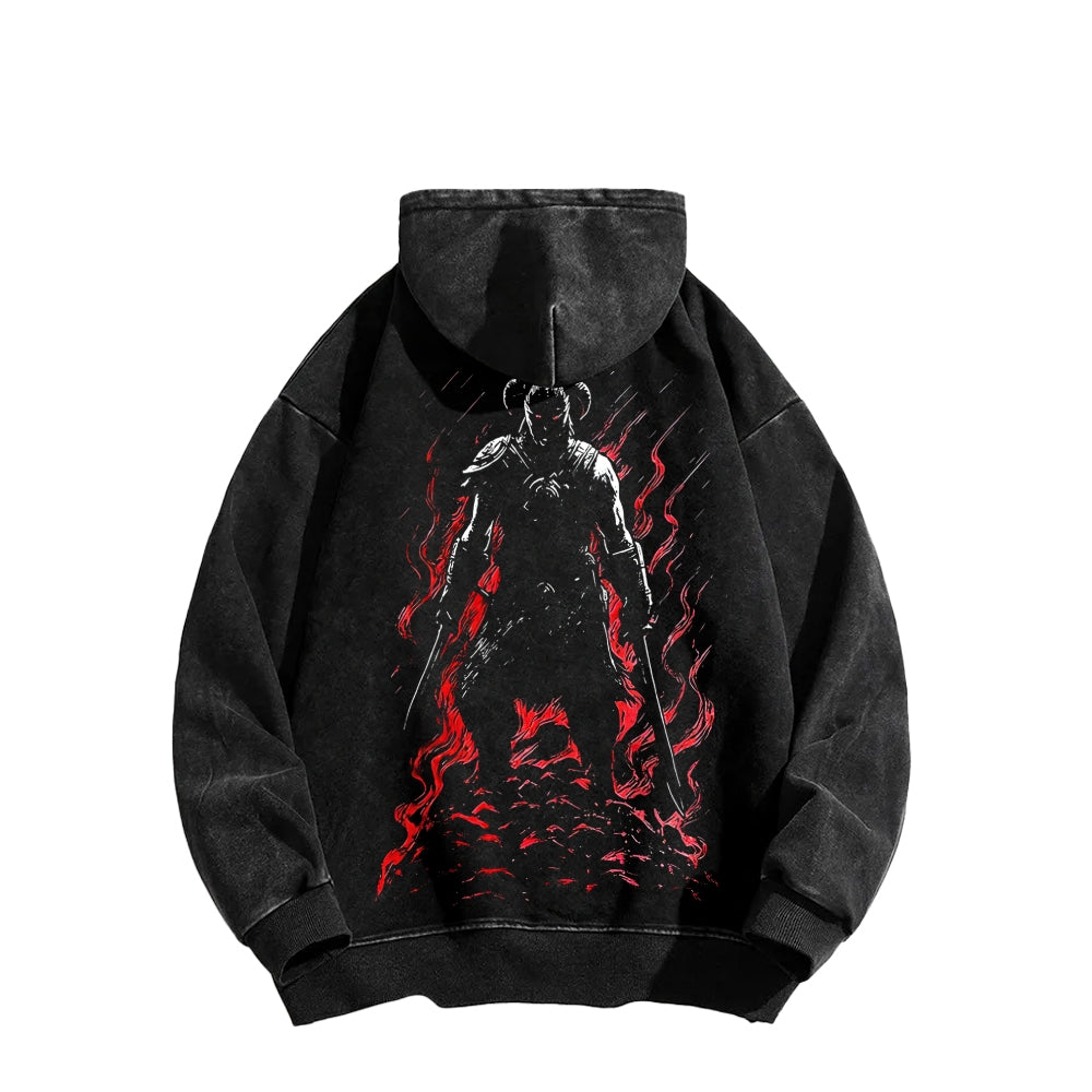 The Elder Scrolls Unisex Washed Hoodie 2601015710