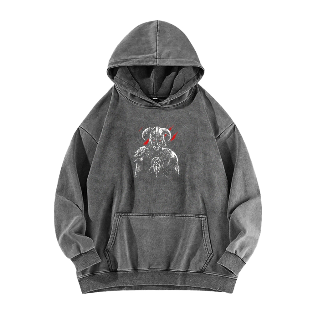 The Elder Scrolls Unisex Washed Hoodie 2601015710