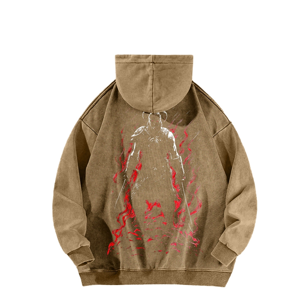 The Elder Scrolls Unisex Washed Hoodie 2601015710